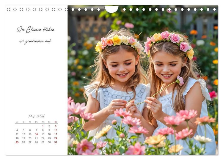 Produktbild: Schwesterzeit - Mit dir ist jeder Tag besonders (Wandkalender 2026 DIN A4 quer), CALVENDO Monatskalender