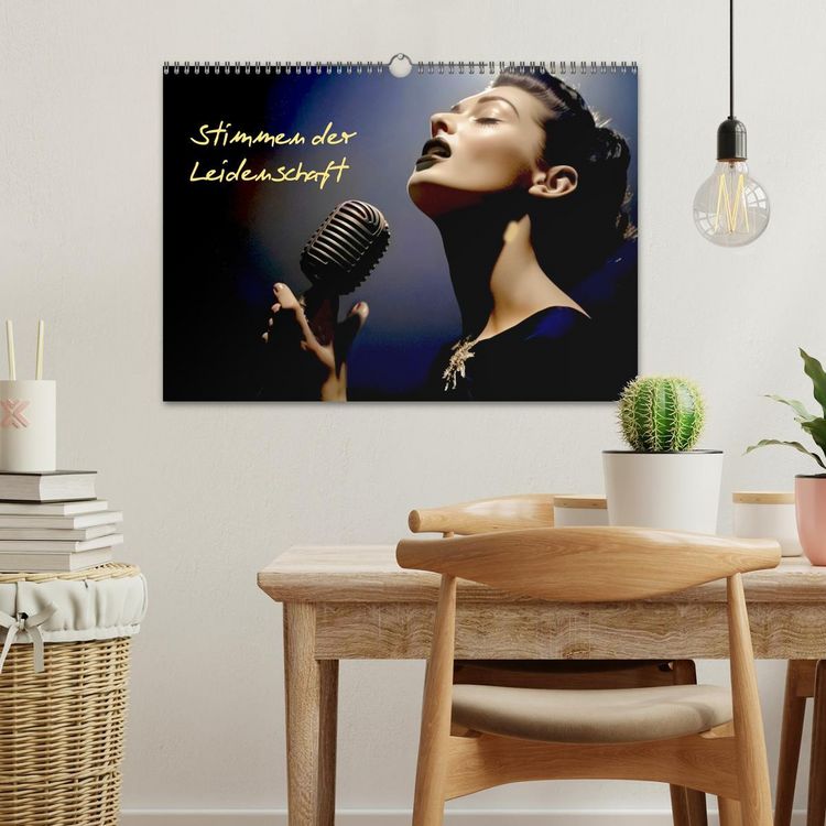 Produktbild: Die Stimme der Leidenschaft (Wandkalender 2026 DIN A3 quer), CALVENDO Monatskalender