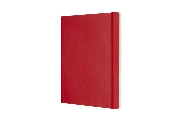 Produktbild: MOLESKINE NOTIZBUCH XL, BLANKO, SOFT COVER, SCHARLACHROT