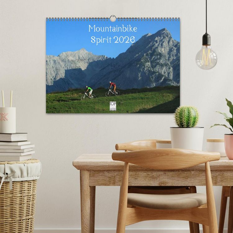 Produktbild: Mountainbike Spirit 2026 (Wandkalender 2026 DIN A3 quer), CALVENDO Monatskalender