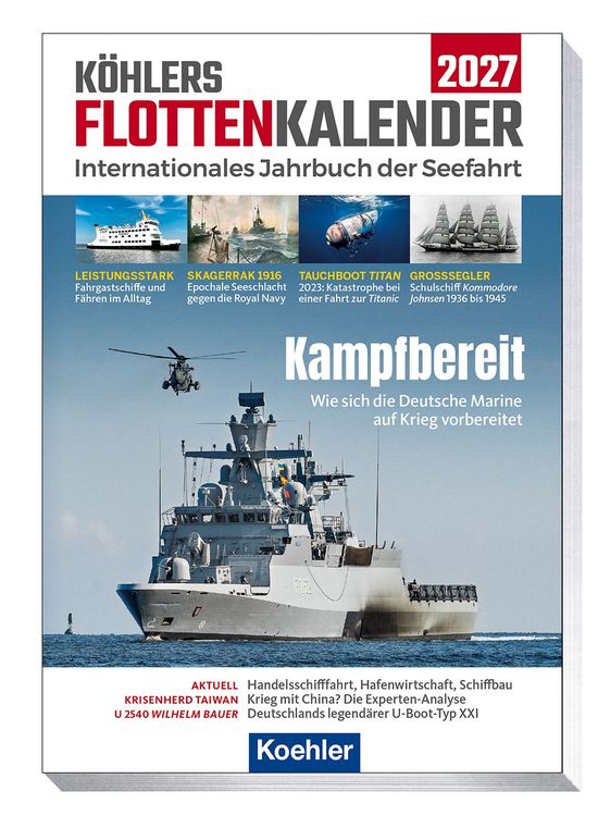 Produktbild: K&ouml;hlers FlottenKalender 2027