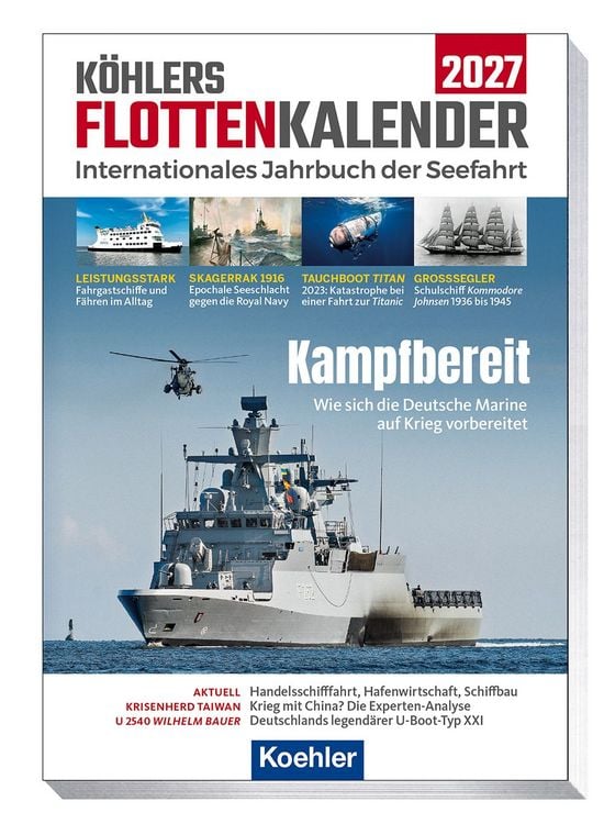 Produktbild: K&ouml;hlers FlottenKalender 2027