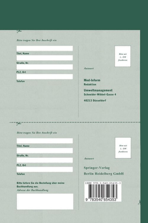 Produktbild: Betriebliches Umweltmanagement