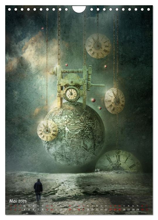Produktbild: Kleine Auszeit im Reich der Fantasie (Wandkalender 2026 DIN A4 hoch), CALVENDO Monatskalender