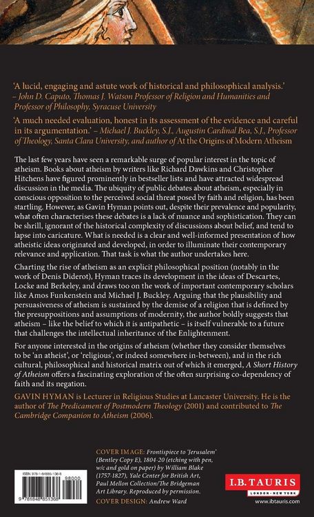 Produktbild: A Short History of Atheism