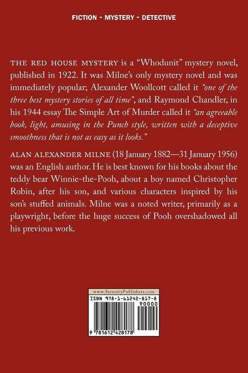 Produktbild: The Red House Mystery (Large Print Edition)