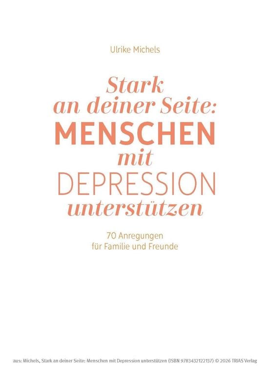 Produktbild: Stark an deiner Seite: Menschen mit Depression unterst&uuml;tzen