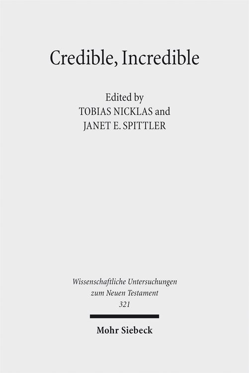 Produktbild: Credible, Incredible