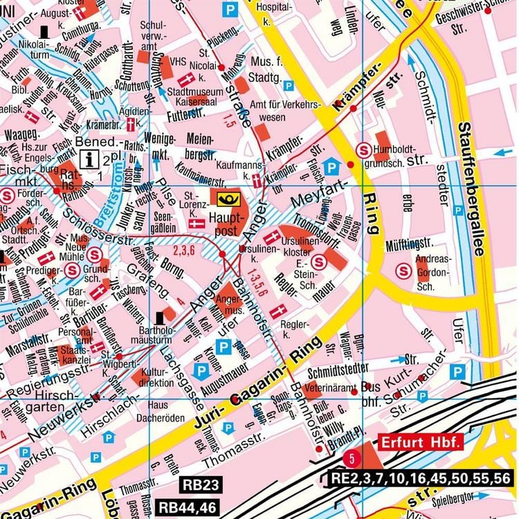 Produktbild: Falk Cityplan Erfurt 1:20.000