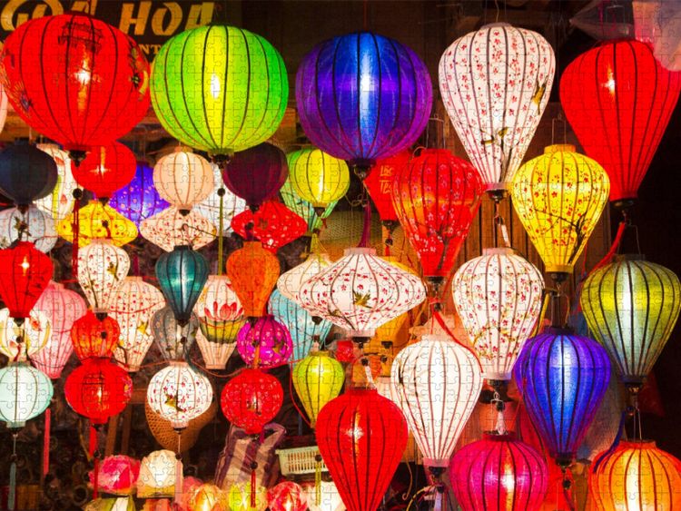 Produktbild: CALVENDO Puzzle Romantisches Vietnam | 1000 Teile Lege-Gr&ouml;&szlig;e 64x48cm Foto-Puzzle f&uuml;r gl&uuml;ckliche Stunden