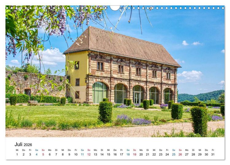 Produktbild: Blieskastel - Die charmante Barockstadt (Wandkalender 2026 DIN A3 quer), CALVENDO Monatskalender