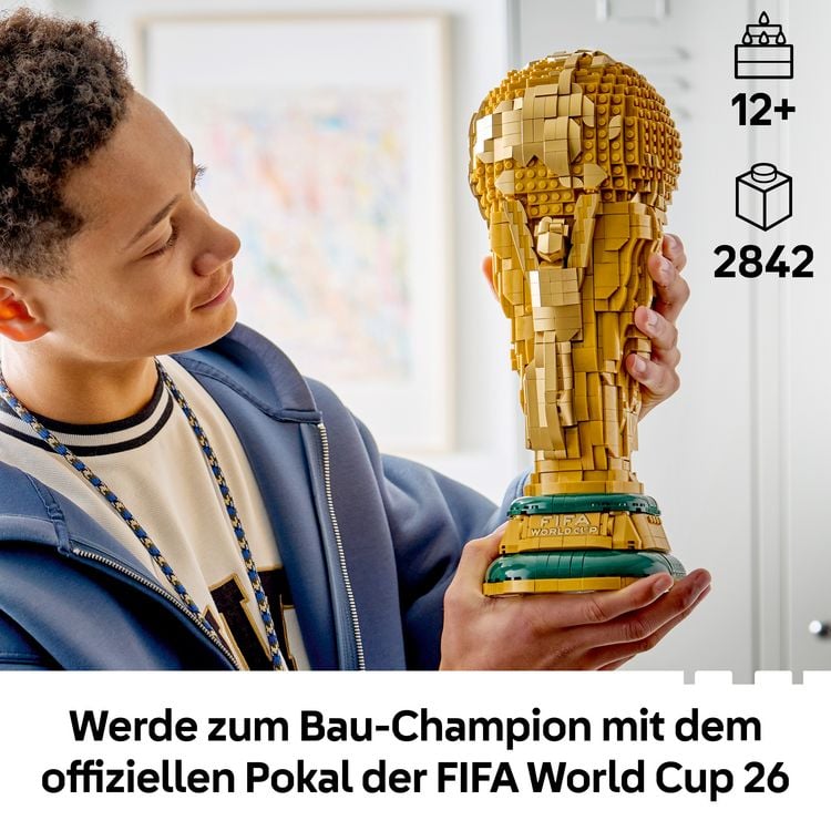 Produktbild: LEGO Editions Offizieller Pokal der FIFA Fu&szlig;ball-Weltmeisterschaft 43020