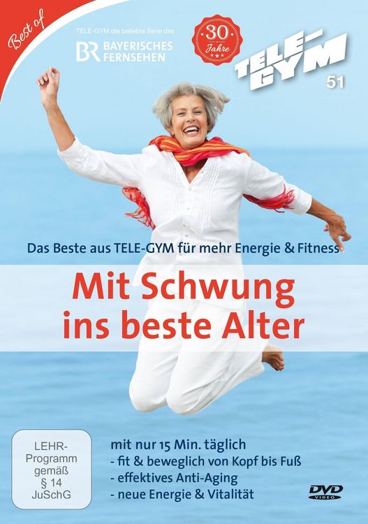 Produktbild: Das Beste aus Tele-Gym f&uuml;r mehr Energie & Fitness - Tele-Gym 51 - Mit Schwung ins beste Alter