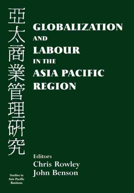 Produktbild: Globalization and Labour in the Asia Pacific Region