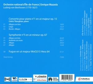 Produktbild: Beethoven/Concerto pour piano n&oslash;1,Symphonie n&oslash;5