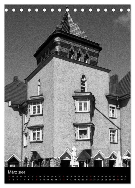 Produktbild: ART DECO Architektur in Deutschland (Tischkalender 2026 DIN A5 hoch), CALVENDO Monatskalender