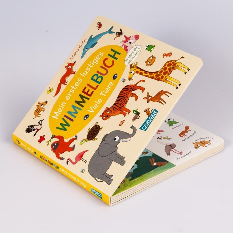 Produktbild: Mein erstes lustiges Wimmelbuch: Viele Tiere