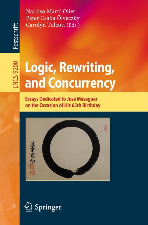 Produktbild: Logic, Rewriting, and Concurrency