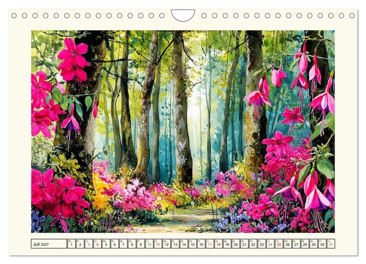Produktbild: Irland. K&uuml;nstlerische Aquarelle zwischen K&uuml;ste und Hochland (Wandkalender 2027 DIN A4 quer), CALVENDO Monatskalender