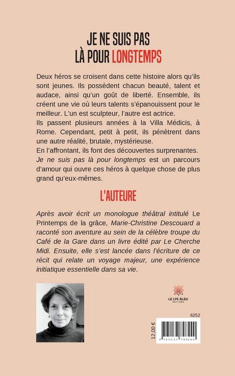 Produktbild: Descouard, M: Je ne suis pas l&agrave; pour longtemps