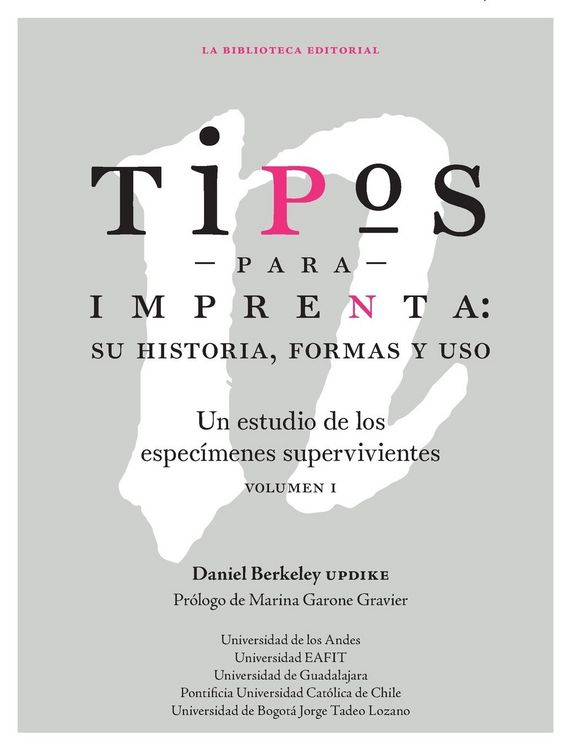 Produktbild: Tipos para imprenta