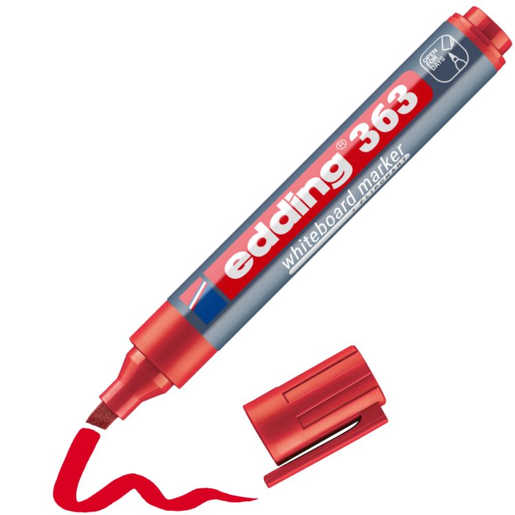 Produktbild: edding 363 Whiteboardmarker rot