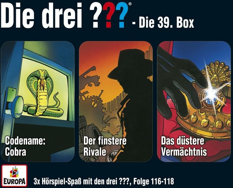 Bild vom Artikel Die drei ??? 3er Box 39 (Folgen 116, 117, 118) (drei Fragezeichen) vom Autor 