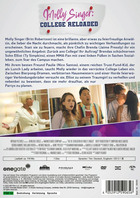 Produktbild: Molly Singer: College Reloaded