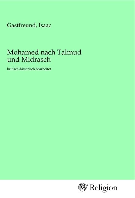 Produktbild: Mohamed nach Talmud und Midrasch