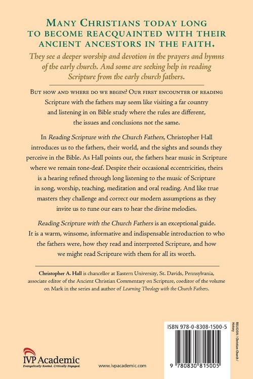 Produktbild: Reading Scripture with the Church Fathers