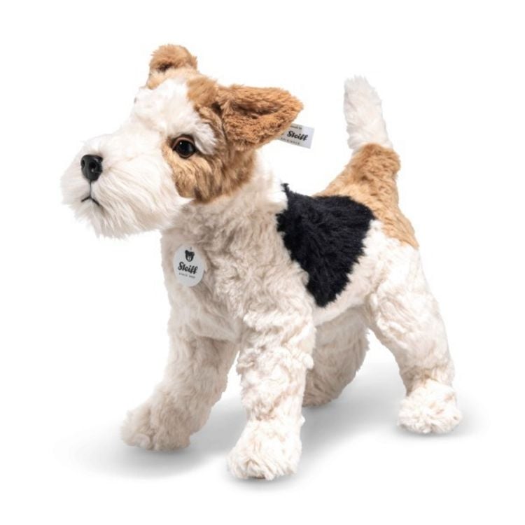 Produktbild: Steiff 076862 - Fox Terrier Foxy, 35 cm, Pl&uuml;sch