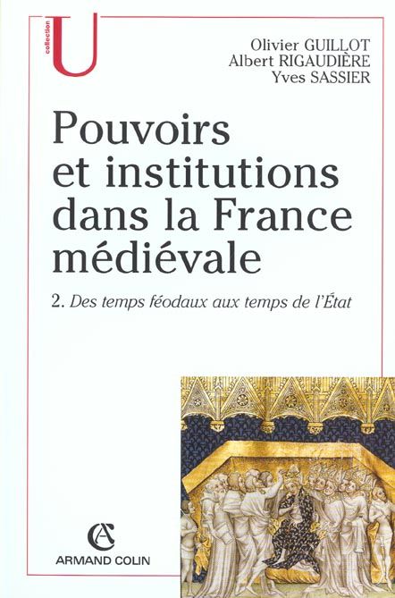 Produktbild: Pouvoirs et Institutions Dans France Medievale T.2; des Temps