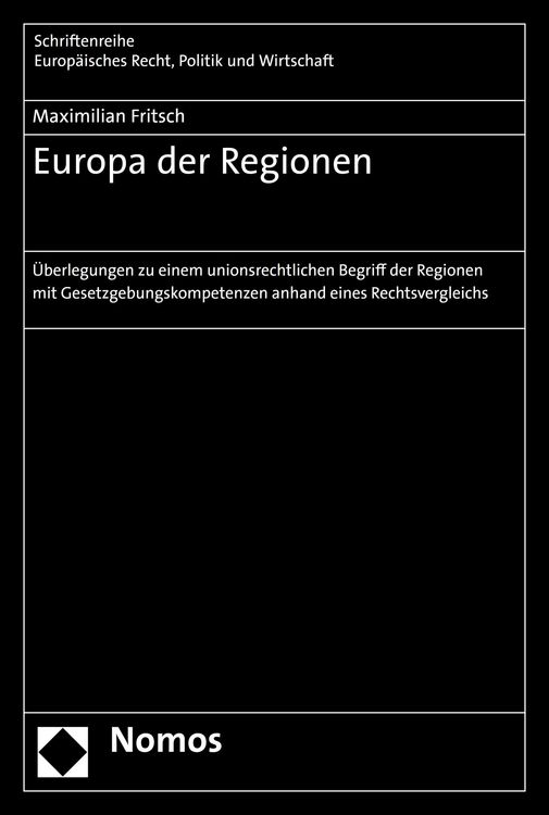Produktbild: Europa der Regionen