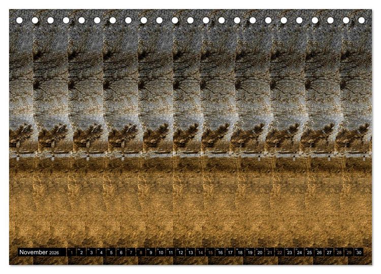 Produktbild: Magische Bilder - 3D Stereogramme (Tischkalender 2026 DIN A5 quer), CALVENDO Monatskalender