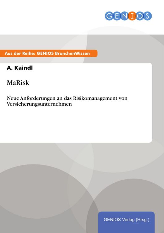Produktbild: MaRisk