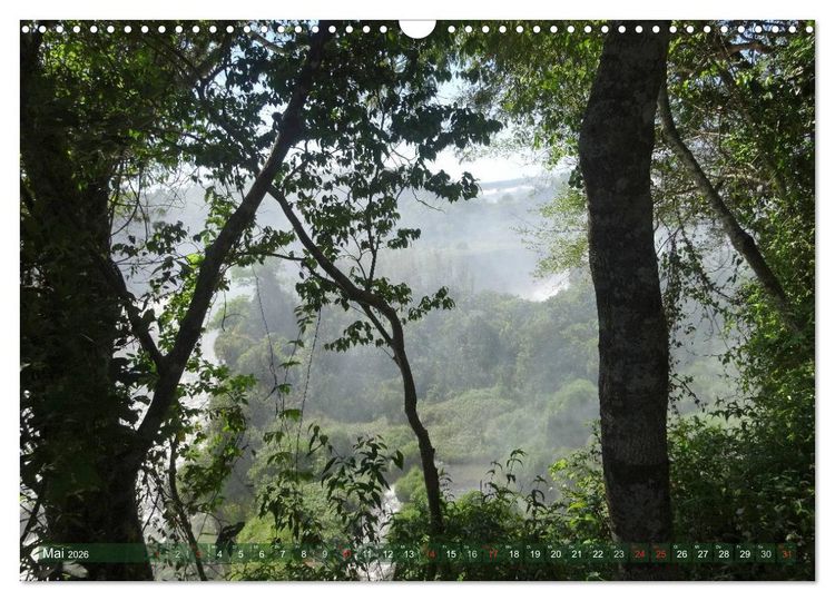 Produktbild: Mein S&uuml;damerika, mein Iguazu (Wandkalender 2026 DIN A3 quer), CALVENDO Monatskalender