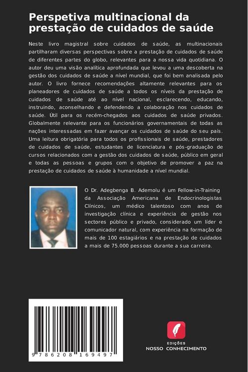 Produktbild: Perspetiva multinacional da presta&ccedil;&atilde;o de cuidados de sa&uacute;de