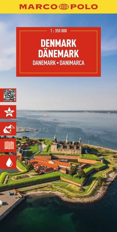 Produktbild: MARCO POLO Reisekarte D&auml;nemark 1:350.000
