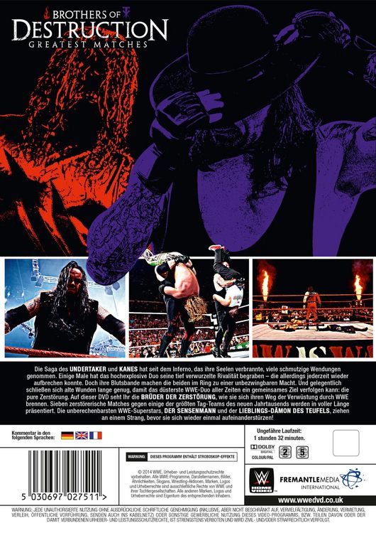 Produktbild: Brothers of Destruction - Greatest Matches