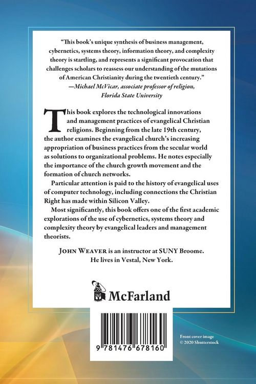 Produktbild: Technology, Management and the Evangelical Church