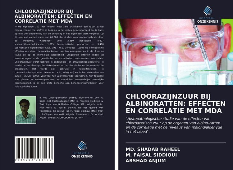 Produktbild: Chloorazijnzuur Bij Albinoratten: Effecten En Correlatie Met Mda