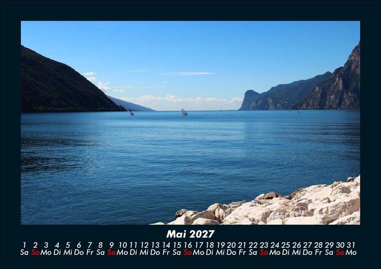 Produktbild: Die Seen der Erde 2027 Fotokalender DIN A5