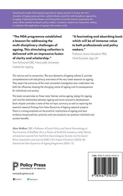 Produktbild: The new dynamics of ageing volume 1