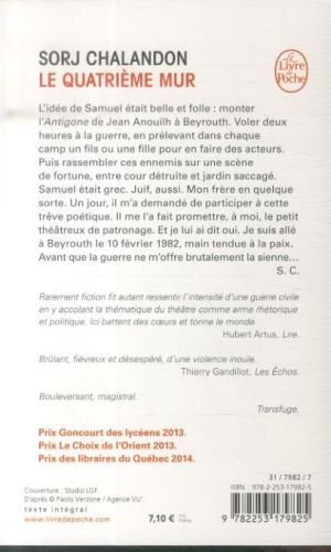 Produktbild: Le Quatrième mur