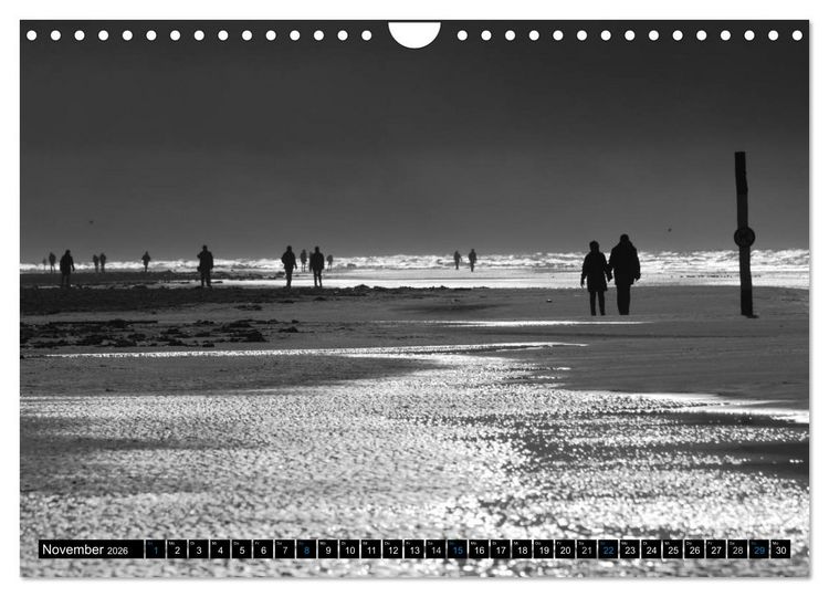 Produktbild: St. Peter Ording (Wandkalender 2026 DIN A4 quer), CALVENDO Monatskalender