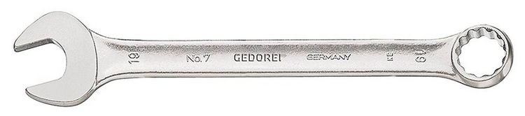 Produktbild: Gedore 6090720 7 17 Ring-Maulschl&uuml;ssel Schl&uuml;sselweite (Metrisch) 17mm