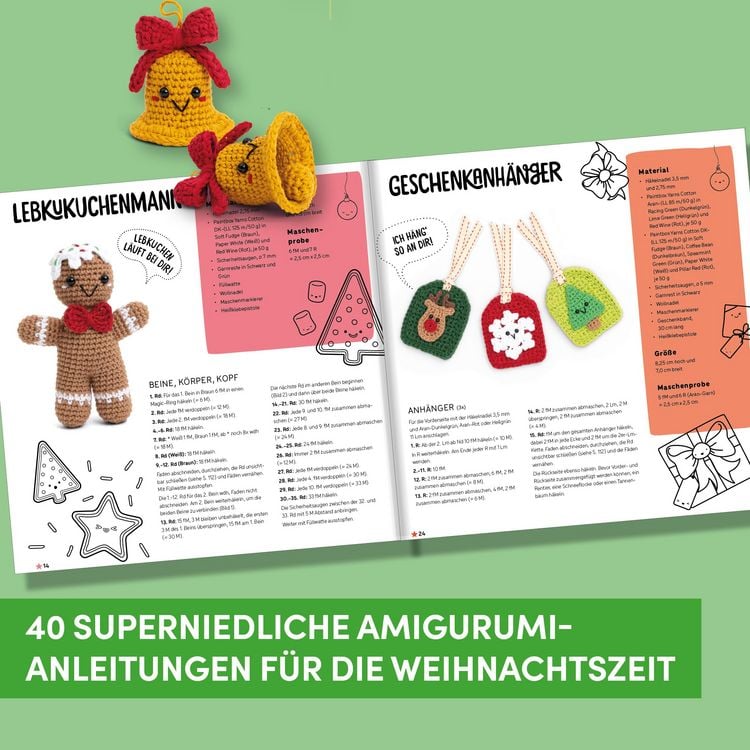 Produktbild: Kawaii H&auml;kel Weihnachten