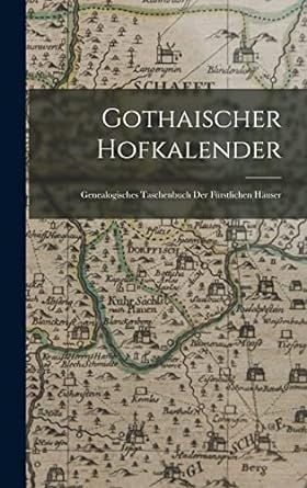 Produktbild: Gothaischer Hofkalender