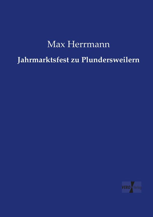 Produktbild: Jahrmarktsfest zu Plundersweilern