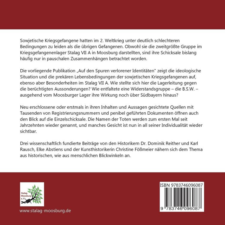 Produktbild: Auf den Spuren verlorener Identit&auml;ten